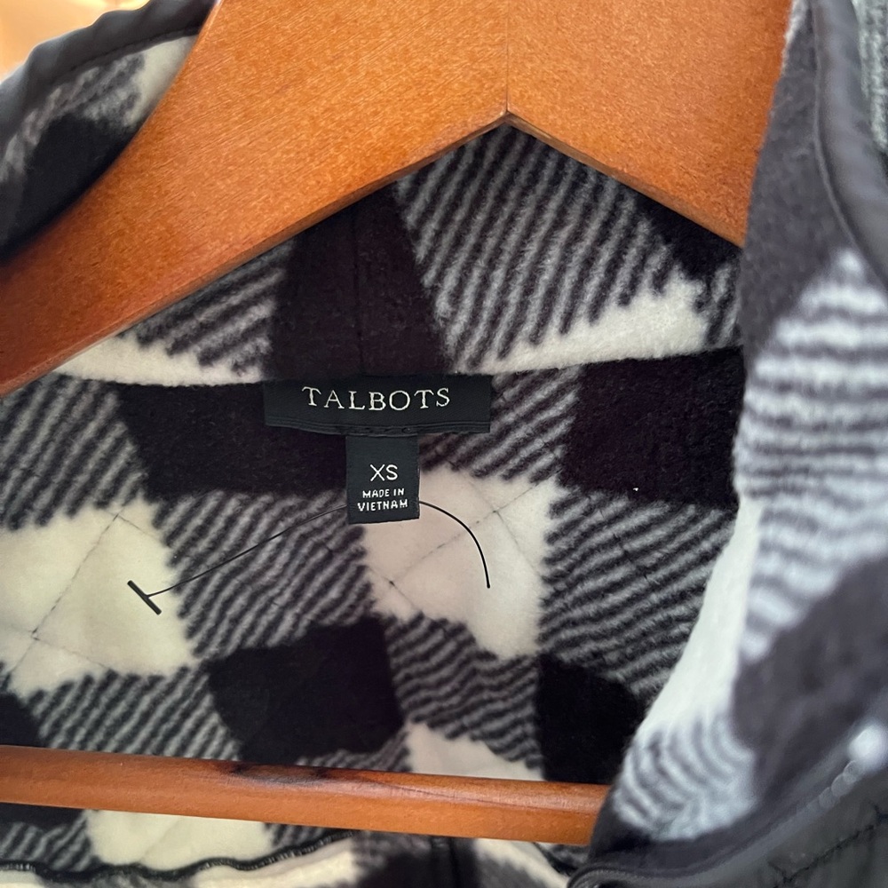 Talbots Checkered Jacket XS - Picture 4 of 5